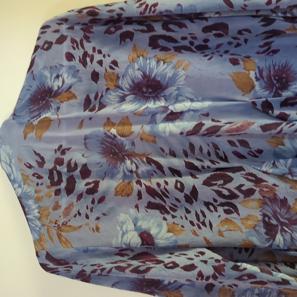 Sensara Floral Print Duster Kimono - Picture 6 of 8